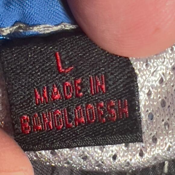 Burnside Swimsuit Men L Hawaiin Floral Mesh Lined Drawstring Hook Loop Fly Beach - Picture 9 of 11